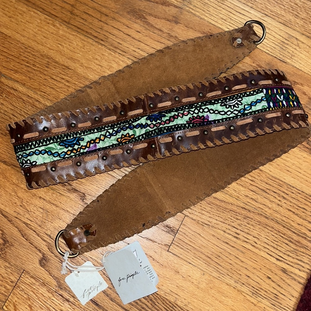 Free People Leather Guitar / Bag Strap